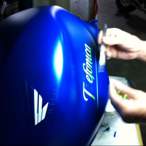 Pintura Honda CBR600F (Movistar)