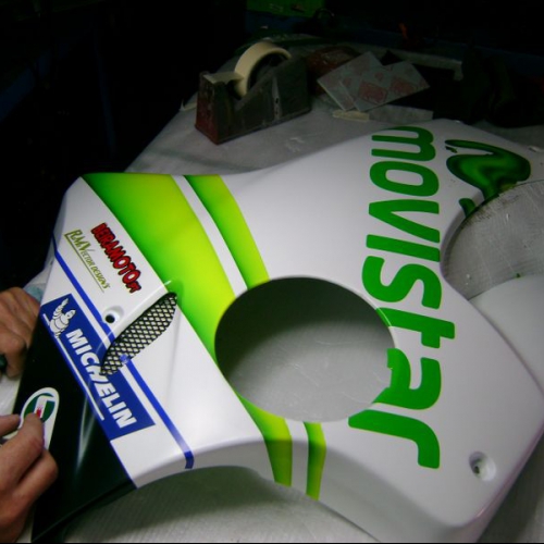 Pintura Honda CBR600F (Movistar)