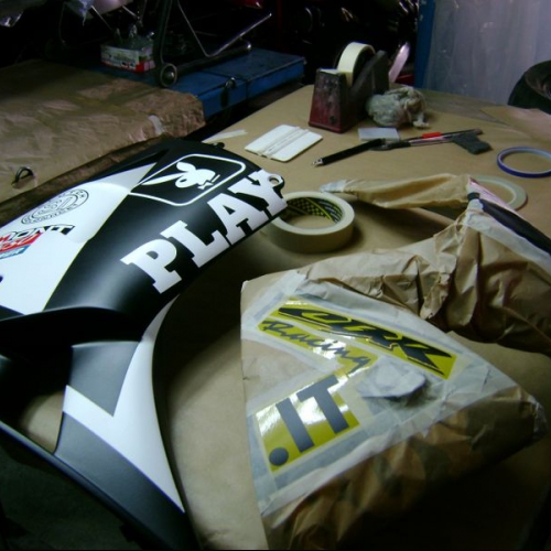 Pintura Honda CBR600RR (PLAYBOY)