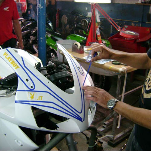 Pintura Honda CBR600RR (PLAYBOY)