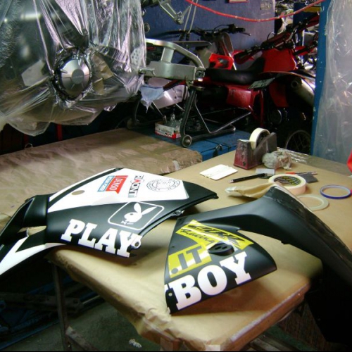 Pintura Honda CBR600RR (PLAYBOY)