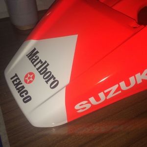 Pintura  Suzuki DR 800 Big (Paris Dakar 1988)