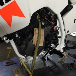 Pintura  Suzuki DR 800 Big (Paris Dakar 1988)