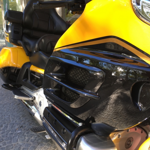 Pintura Honda GL1800 GoldWing (amarelo ouro)