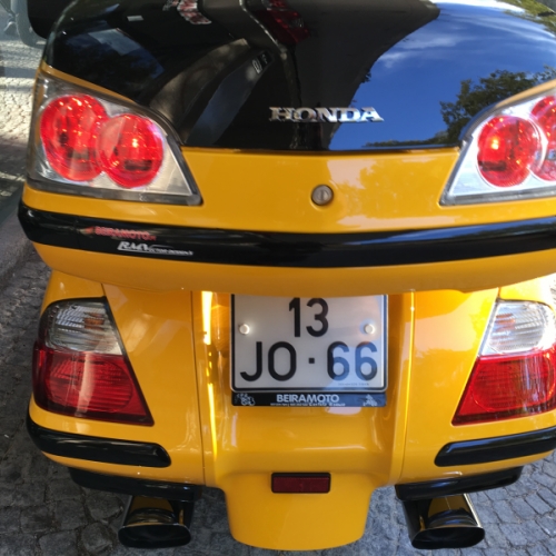 Pintura Honda GL1800 GoldWing (amarelo ouro)