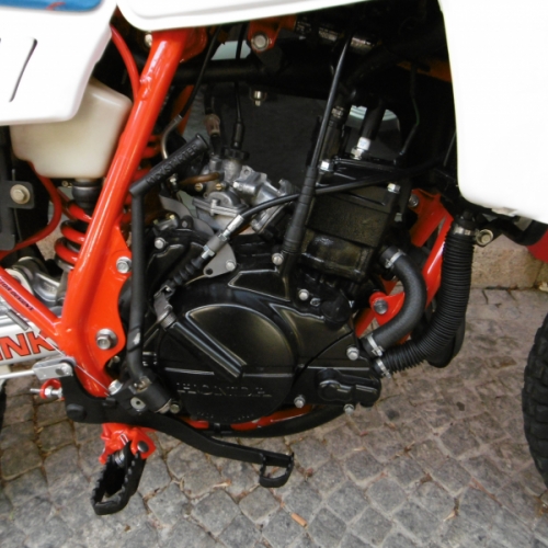 Pintura e restauro completo Honda MTX50 (1990)